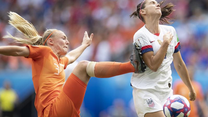 Alex Morgan injury
