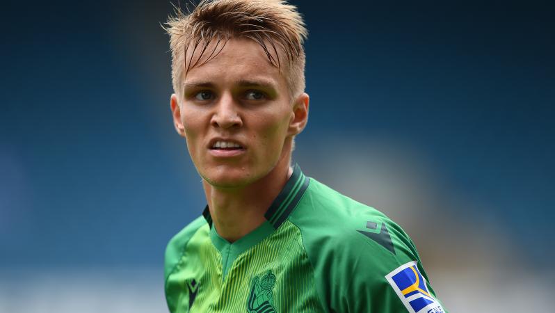 Martin Odegaard Real Sociedad goal