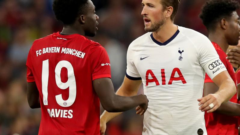 Alphonso Davies vs Tottenham