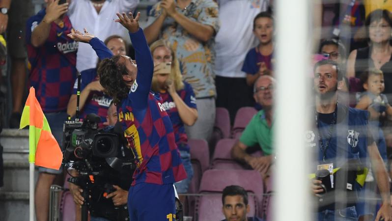 Antoine Griezmann first Barcelona goals