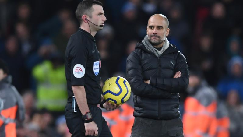 Pep Guardiola VAR 