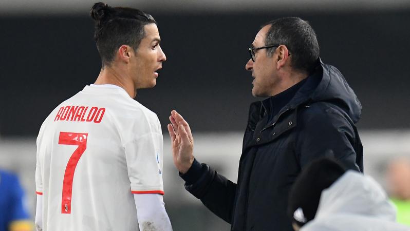 Maurizio Sarri vs Cristiano Ronaldo
