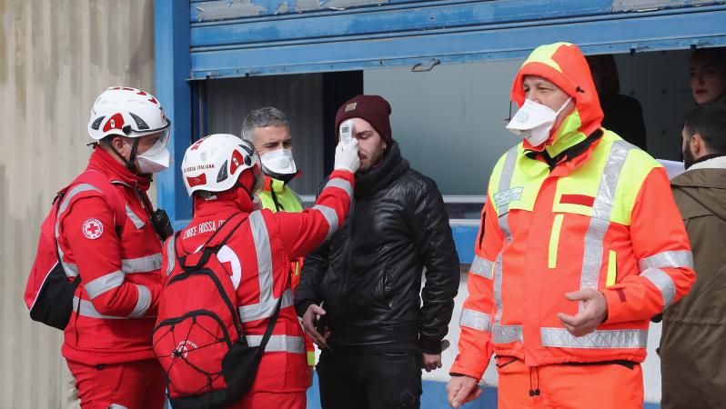 Italy coronavirus impacting Serie A