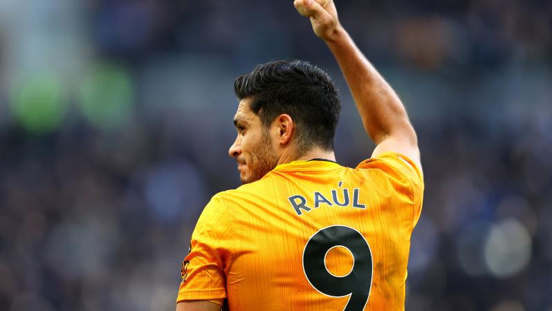 Raul Jimenez Tottenham vs Wolves