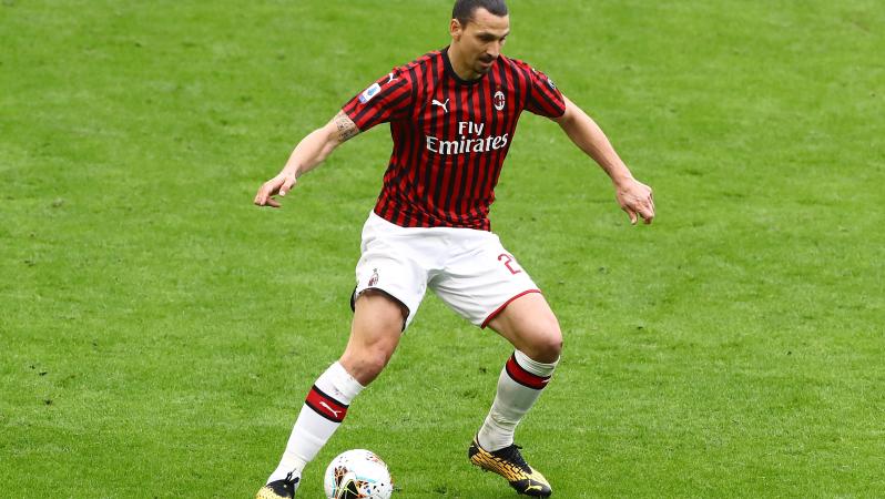 Zlatan Ibrahimovic Hammarby training