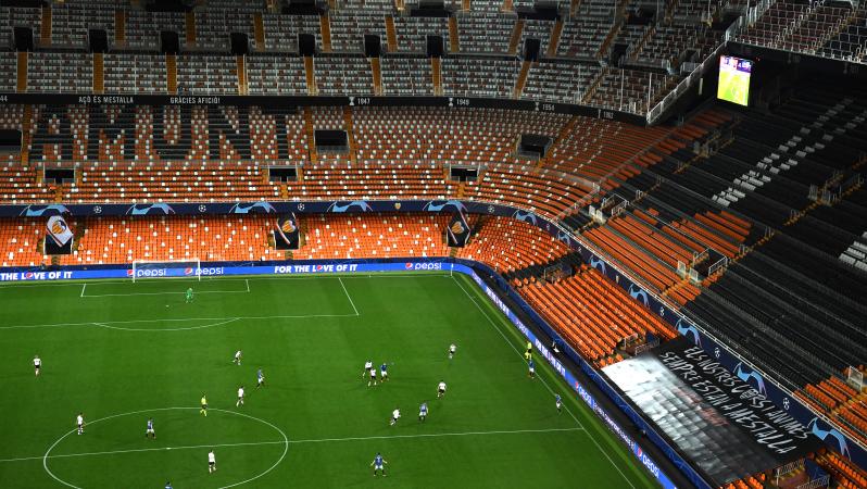 Valencia vs Atalanta Closed Doors