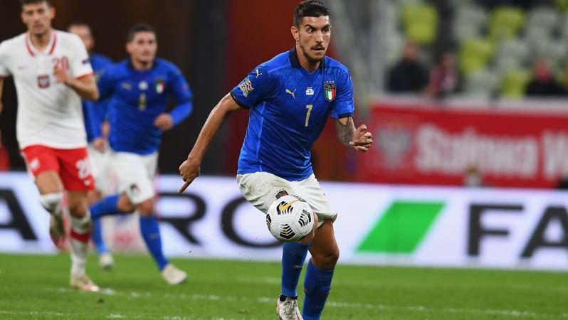 Lorenzo Pellegrini corner kick