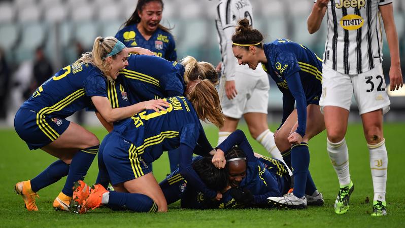 Lyon Women Champions League record