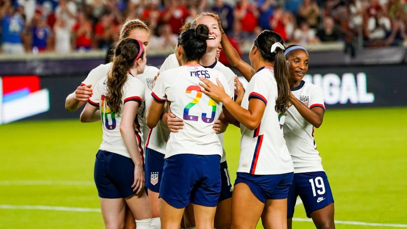 USWNT vs Portugal highlights
