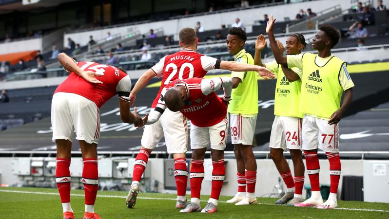 Lacazette Goal vs Spurs