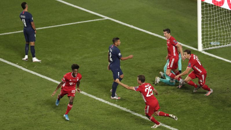 Kingsley Coman goal vs PSG