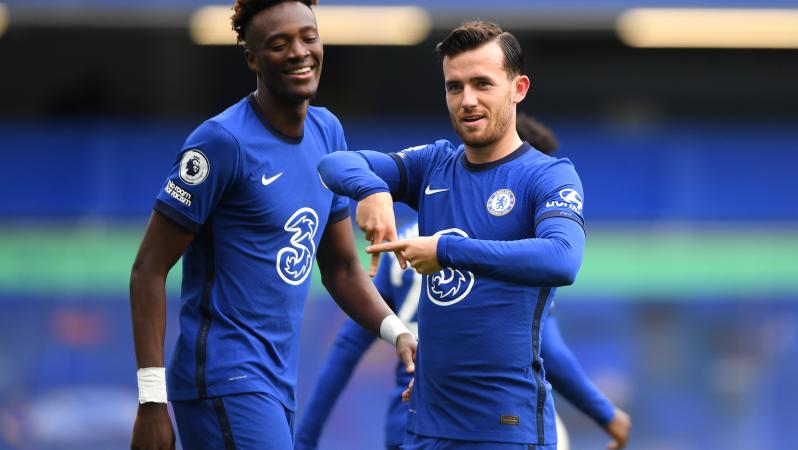 Ben Chilwell and Tammy Abraham