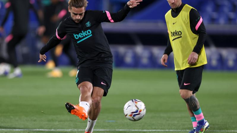 Antoine Griezmann benched