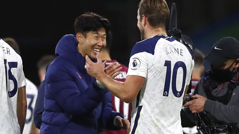 Harry Kane and Son Heung-min