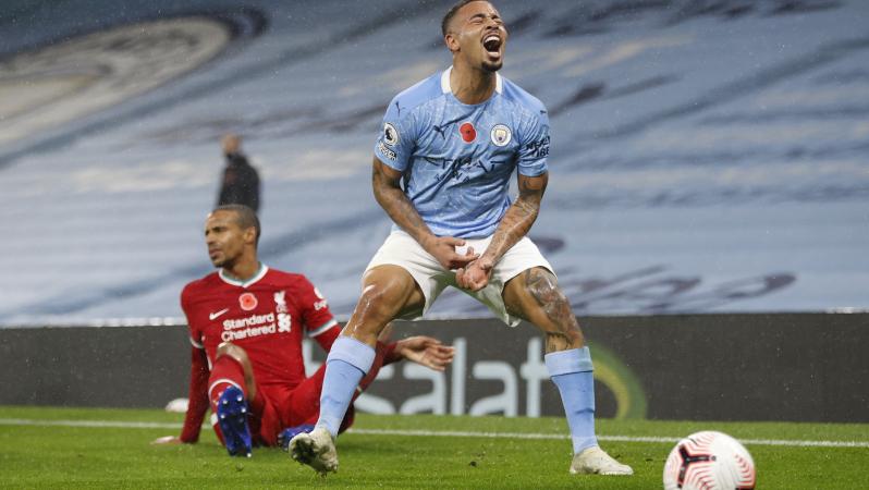 Gabriel Jesus goal vs Liverpool