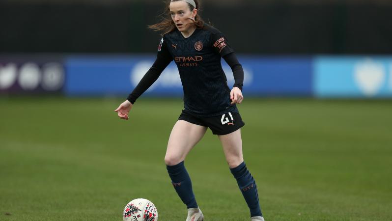Rose Lavelle Man City goal