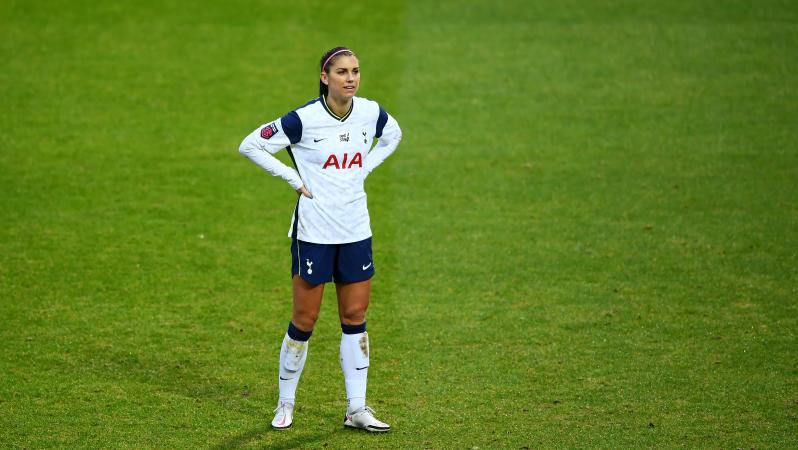 Alex Morgan Tottenham loan ends