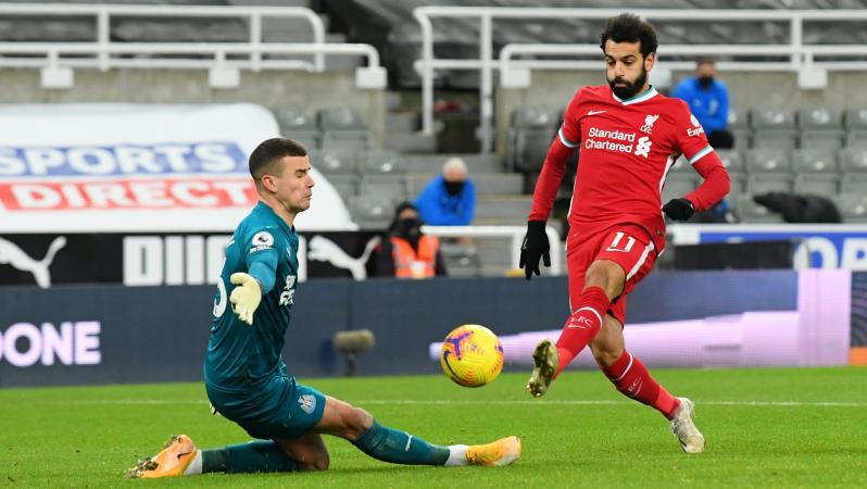 Karl Darlow in Liverpool vs Newcastle