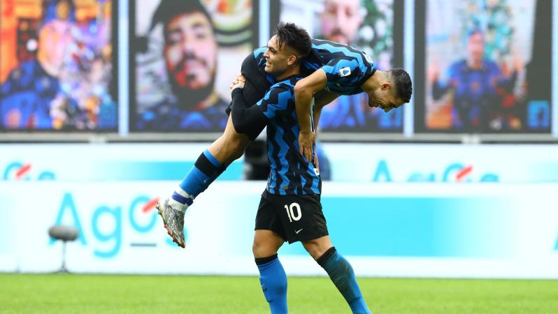 Lautaro Martinez hat trick