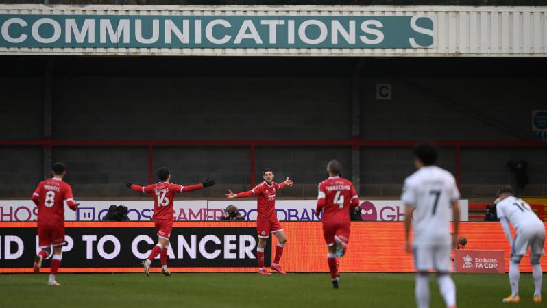 Crawley Town stuns Leeds United