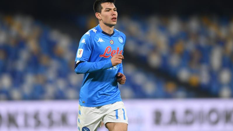 Chucky Lozano against Fiorentina.