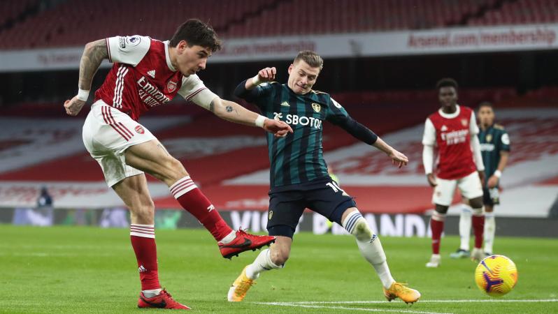 Hector Bellerin Goal Vs Leeds