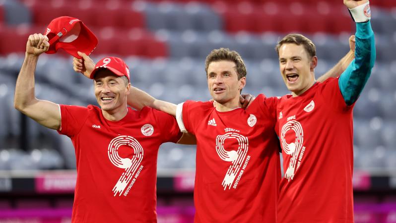 Bayern Munich wins Bundesliga title