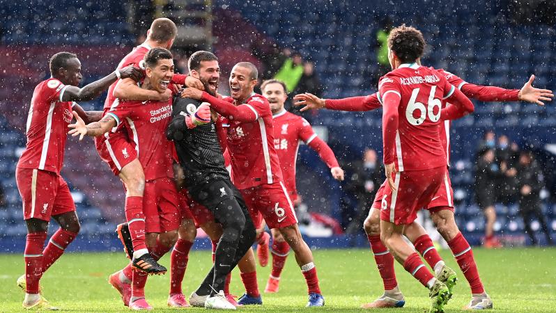 Gol de Alisson vs West Bromwich