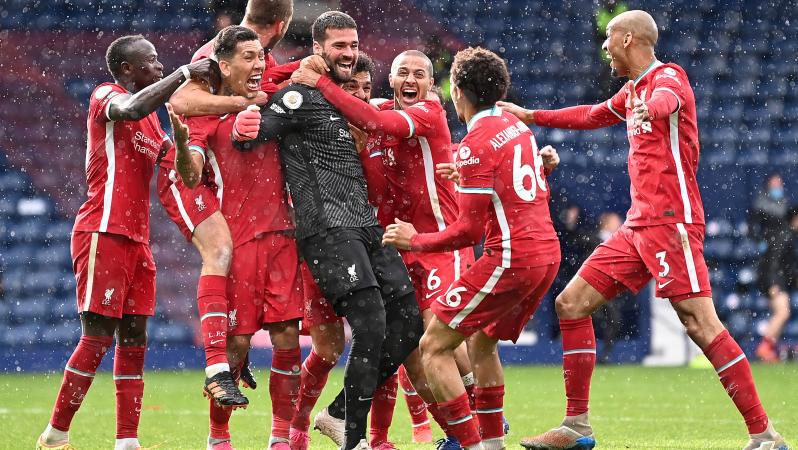 Alisson goal vs West Brom