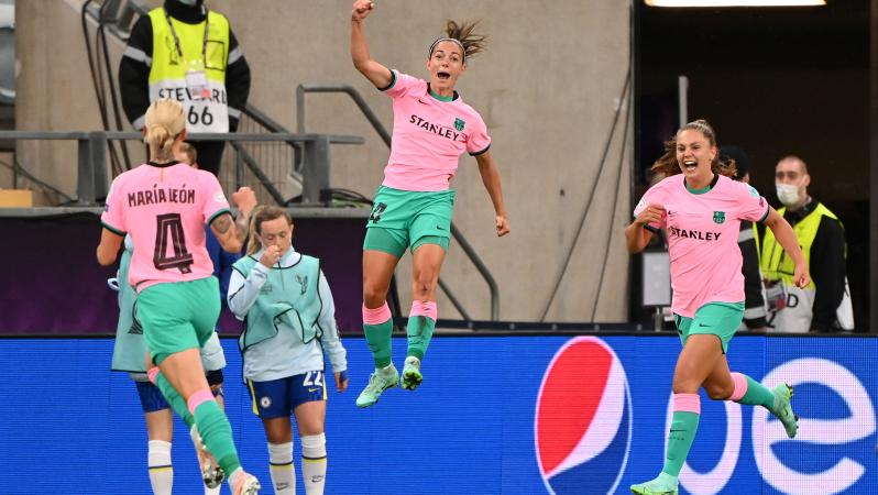 Women's Champions League Final won by Barcelona