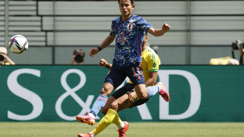 Gol Takefusa Kubo vs Jamaica