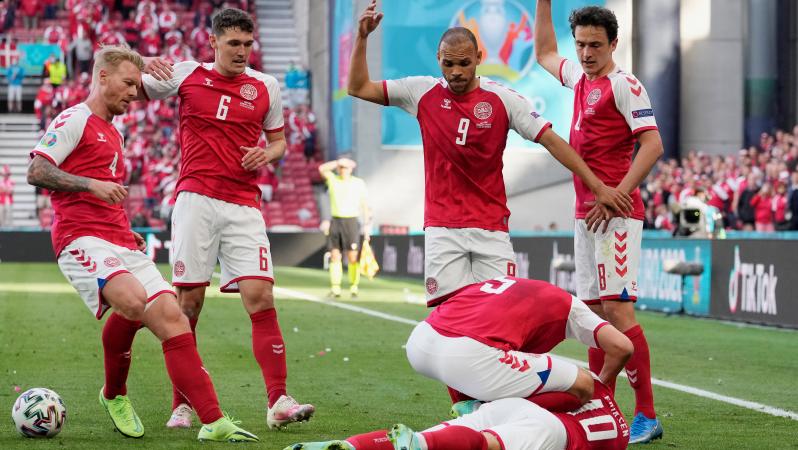 Colapso Christian Eriksen