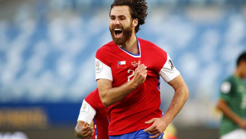 Gol Ben Brereton Chile
