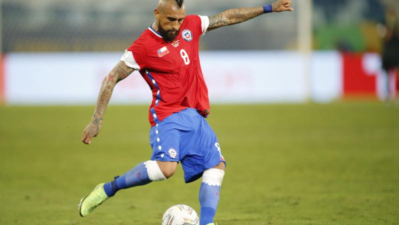 Chile tapó el logo de Nike