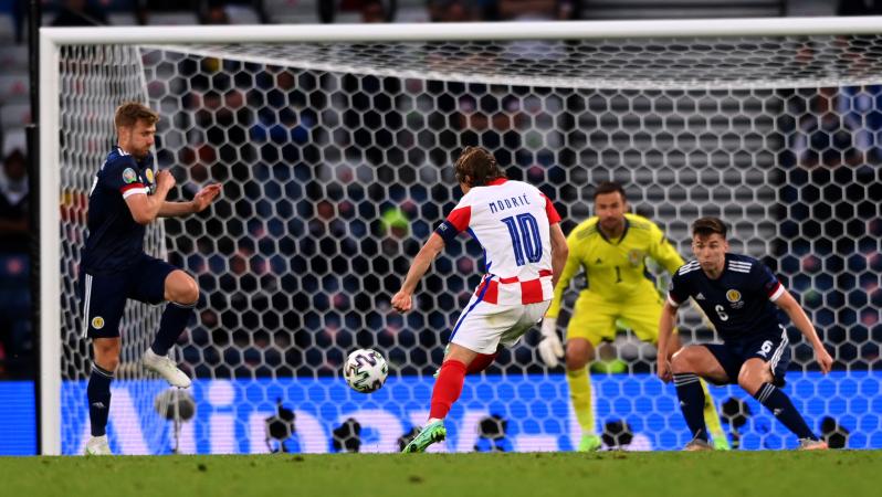 Gol de Modric vs Escocia