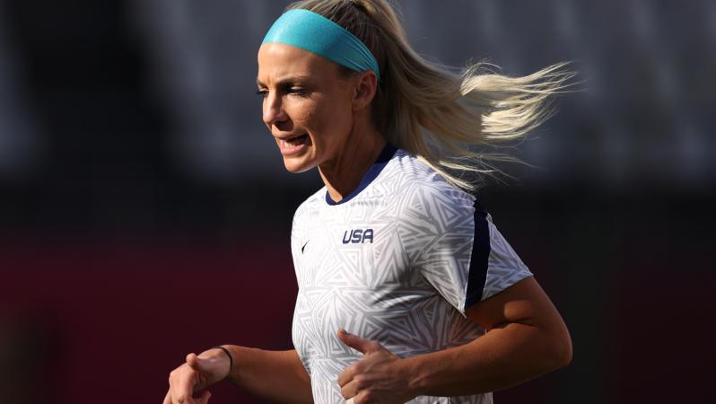 Julie Ertz USWNT return