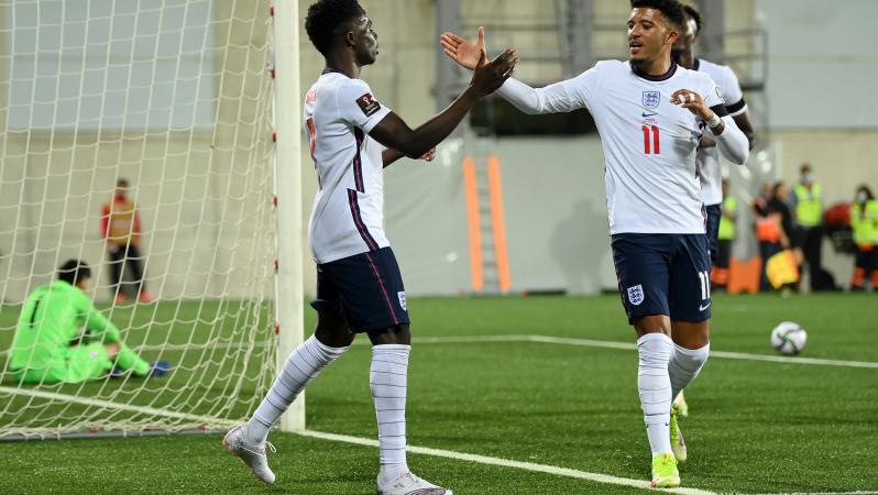 England squad 2022 Nations League