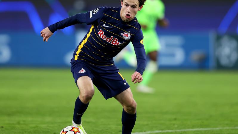 Brenden Aaronson vs Bayern Munich