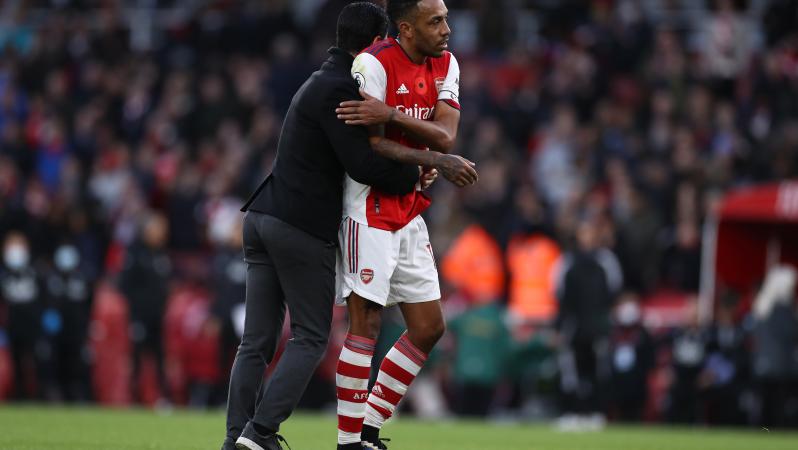 Aubameyang vs Arteta