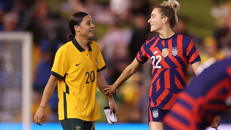USWNT vs Australia highlights