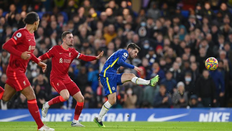 Christian Pulisic goal vs Liverpool