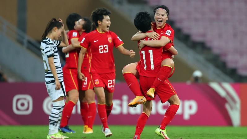 China wins Women's Asian Cup