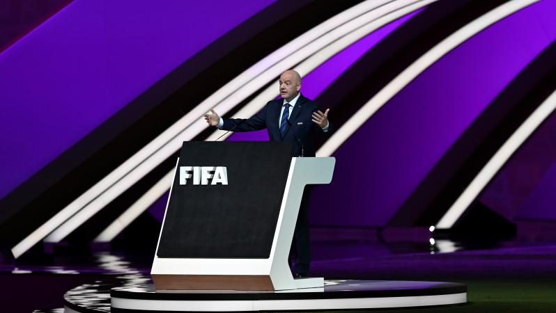 FIFA president Gianni Infantino