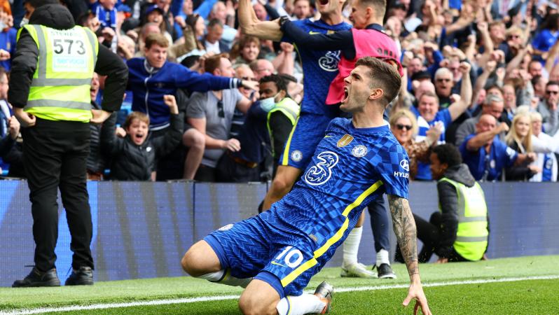 Christian Pulisic goal vs West Ham