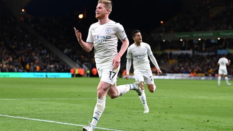 Kevin De Bruyne four goals