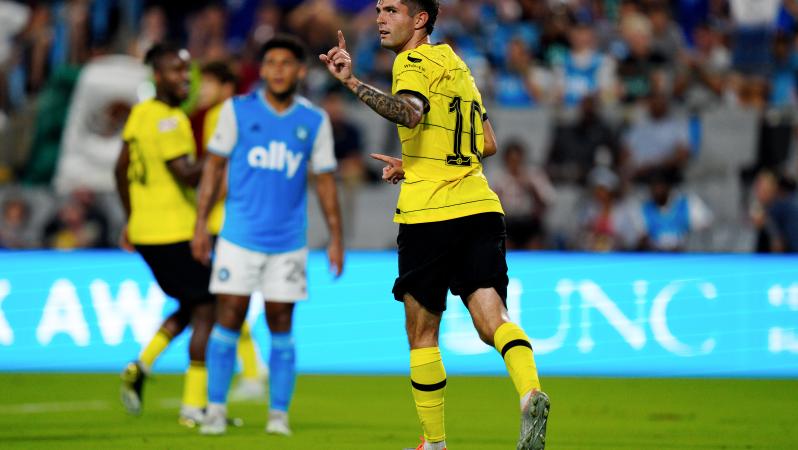 Christian Pulisic goal vs Charlotte