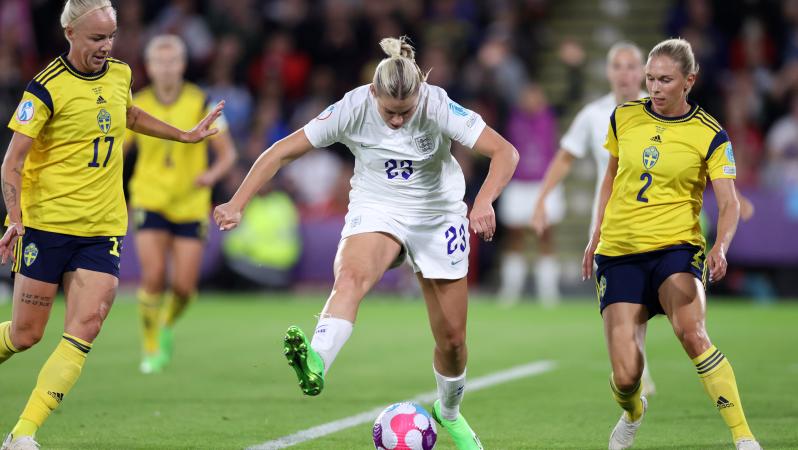 Alessia Russo backheel goal vs Sweden