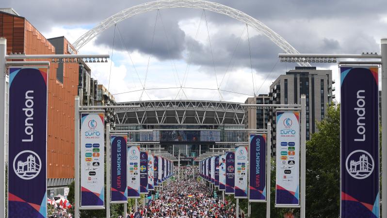 Wembley before England vs. Germany
