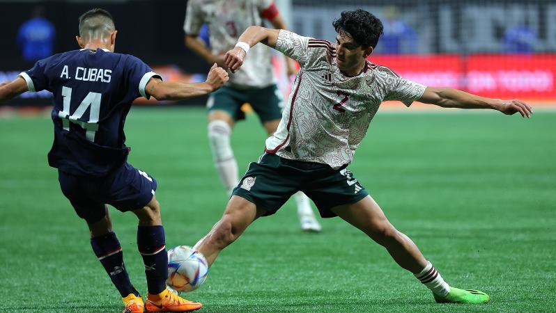 Alineación de México vs Perú