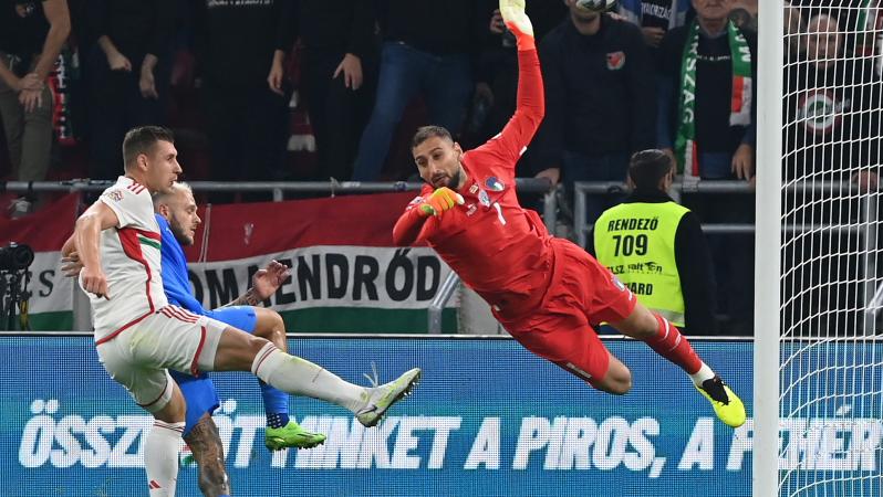 Gianluigi Donnarumma triple save